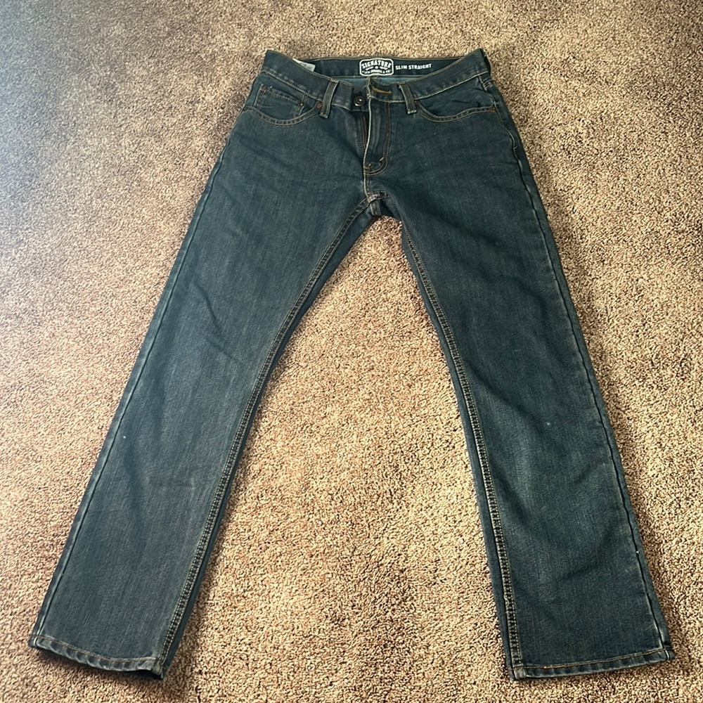 Levi Slim Straight 29x30 Jeans